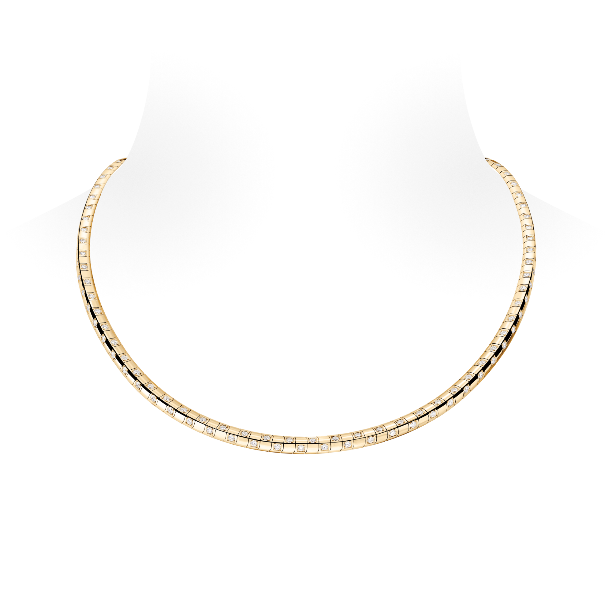 Collar mediano Le Damier de Louis Vuitton de oro amarillo y diamantes  Joyería Categorías Collares y colgantes | LOUIS VUITTON (Zoom de producto)