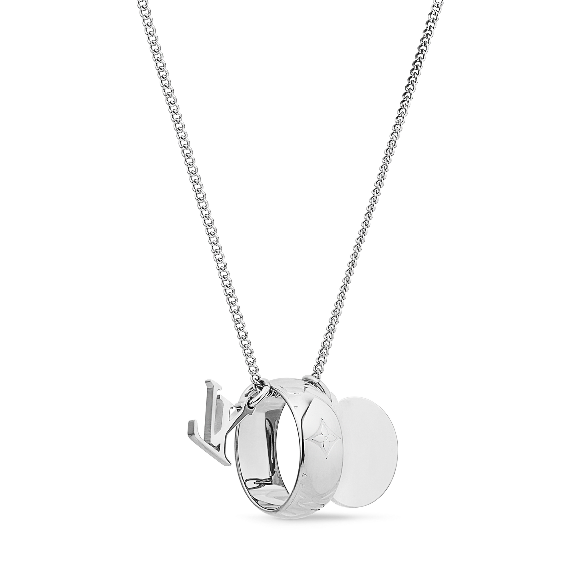 Collar Monogram Charms S00 Hombre Joyería Toda la bisutería | LOUIS VUITTON (Zoom de producto)