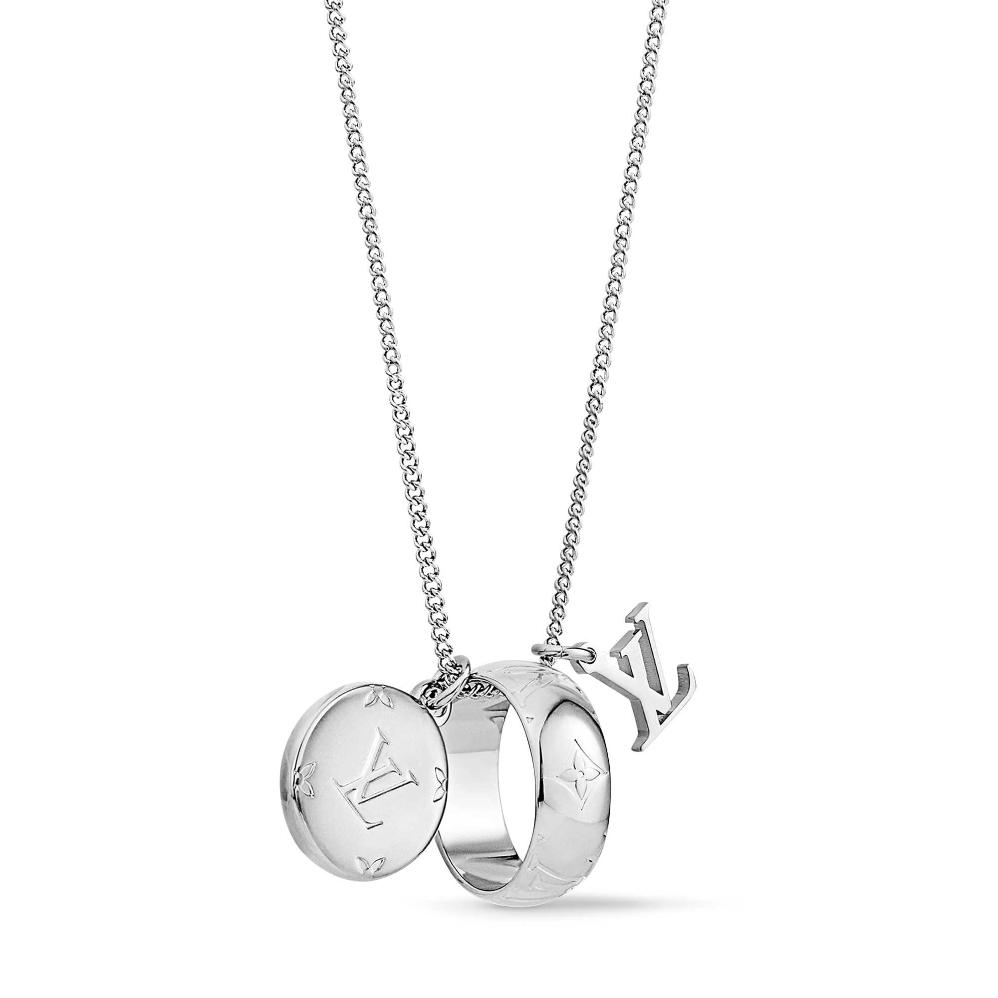 Collar Monogram Charms S00 Hombre Joyería Toda la bisutería | LOUIS VUITTON (Zoom de producto)