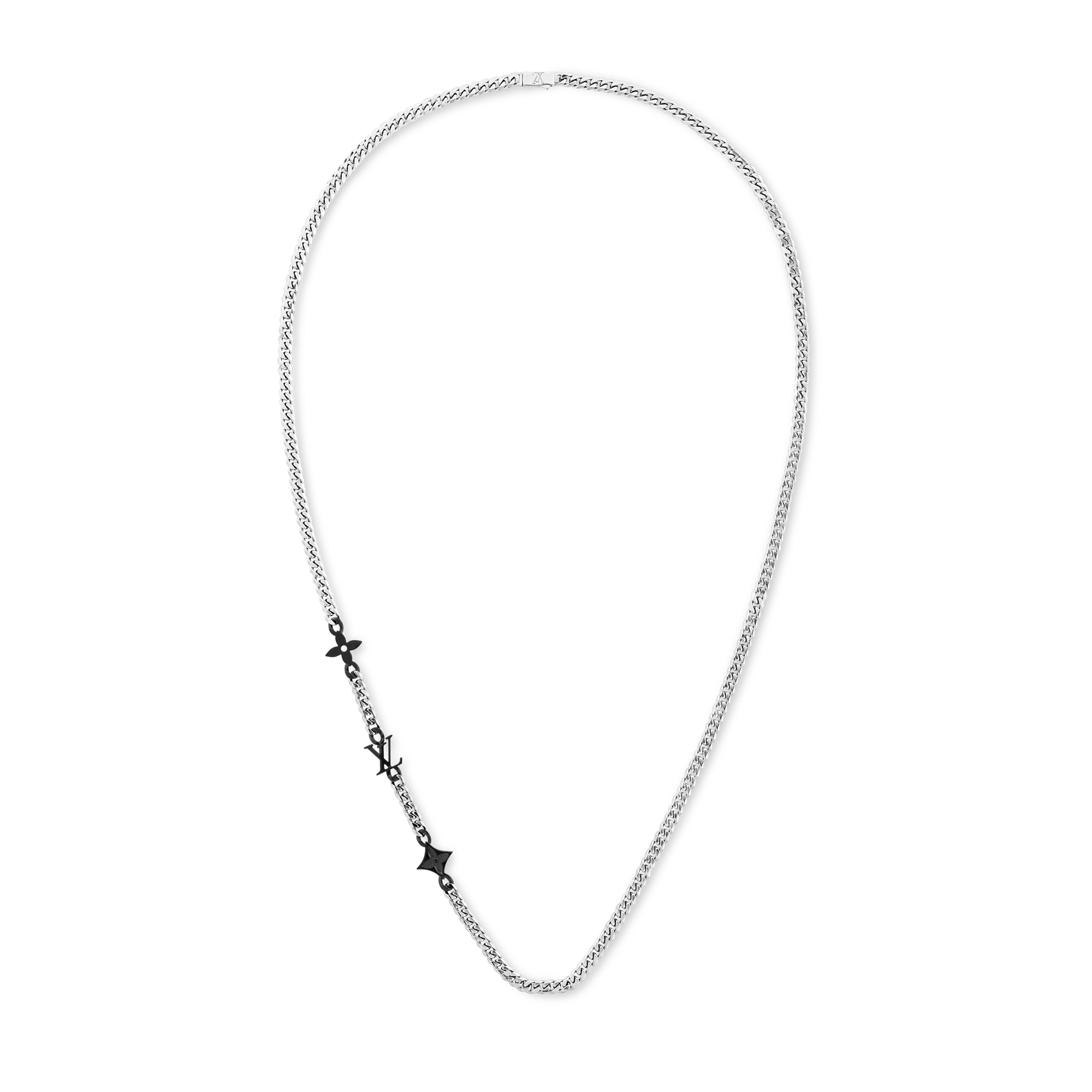 Collar Monogram Row S00 Hombre Joyería Collares y colgantes | LOUIS VUITTON (Zoom de producto)
