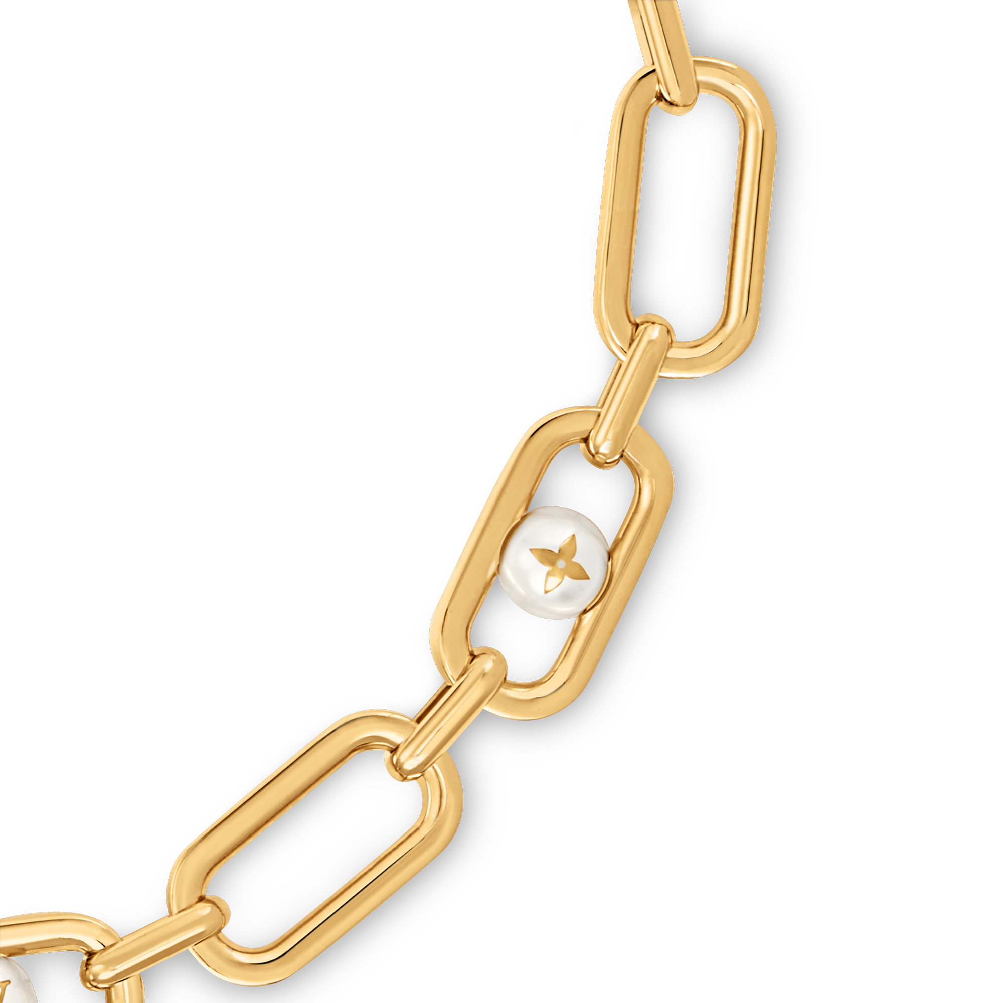 Collar My LV Chain Pearls S00 Mujer Bisutería Collares y colgantes | LOUIS VUITTON (Zoom de producto)