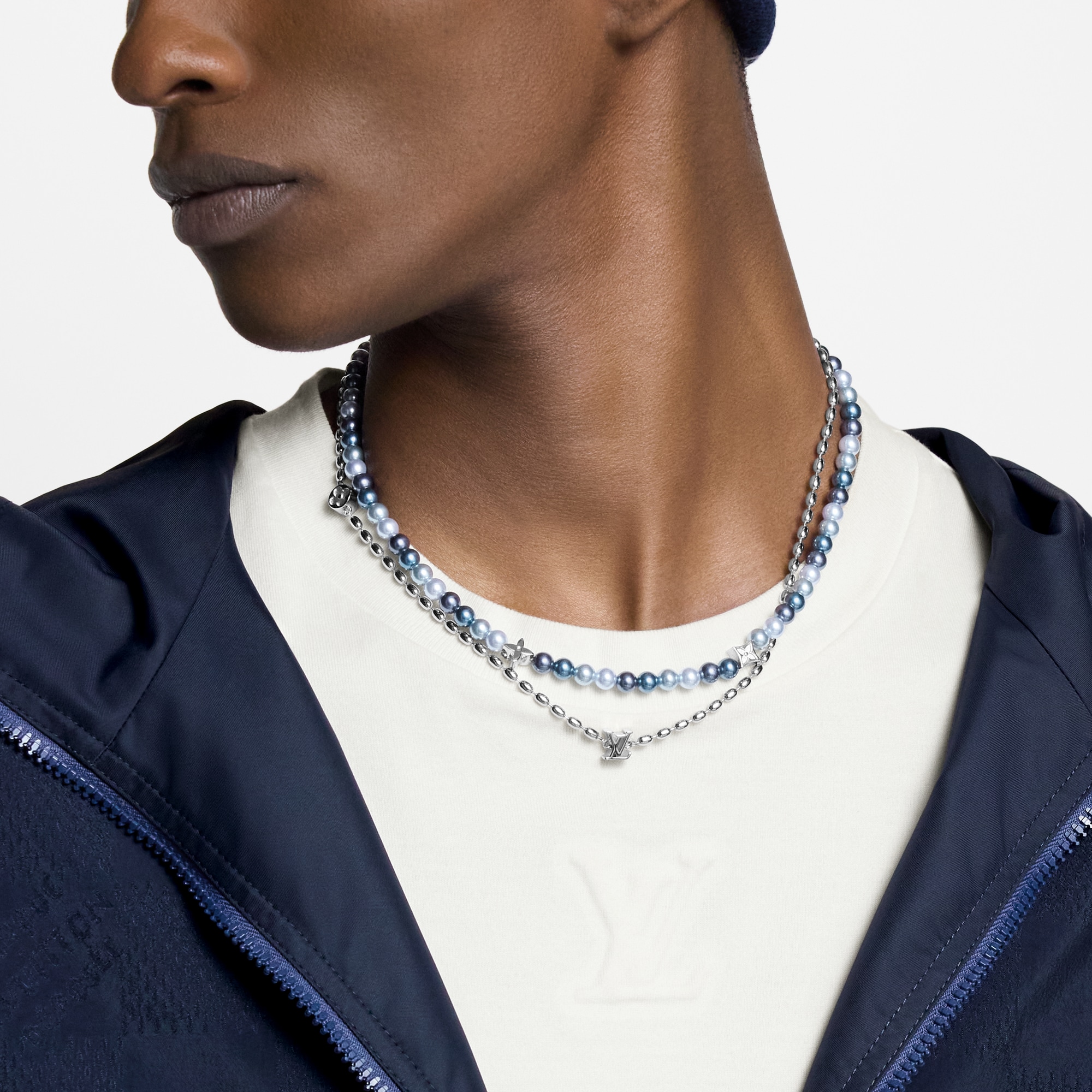 Collar Pearls Fusion S00 Hombre Joyería Collares y colgantes | LOUIS VUITTON (Zoom de producto)