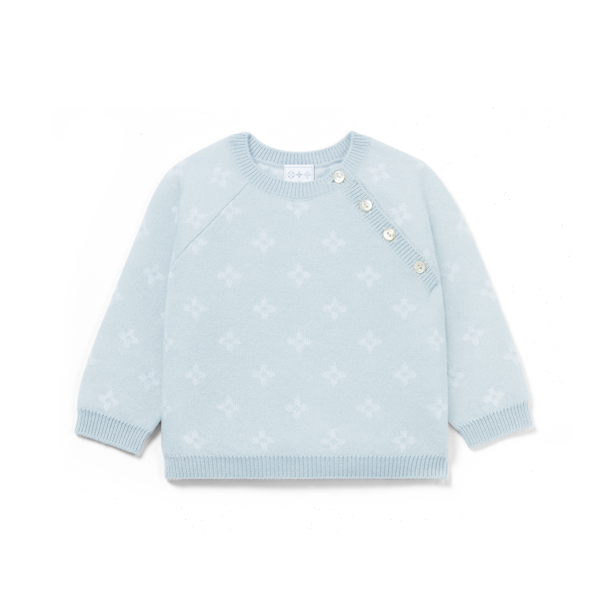 Conjunto de punto Flower S00 Regalos Regalos para bebés } | LOUIS VUITTON (Zoom de producto)