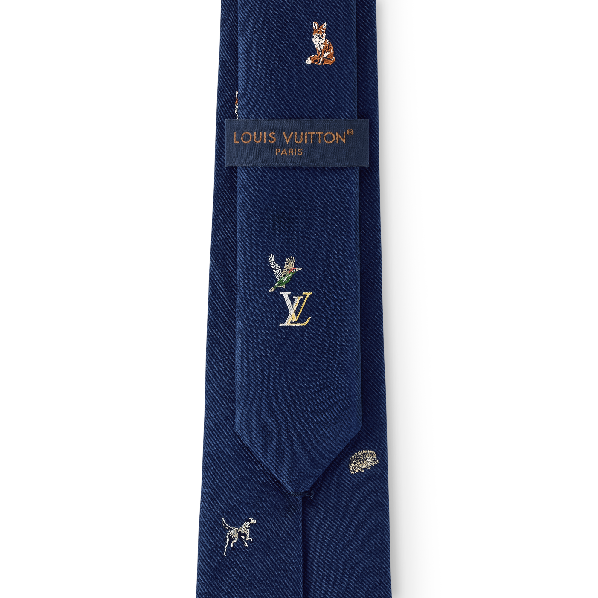 Corbata Animal Blason S00 Hombre Accesorios Corbatas y pañuelos | LOUIS VUITTON (Zoom de producto)