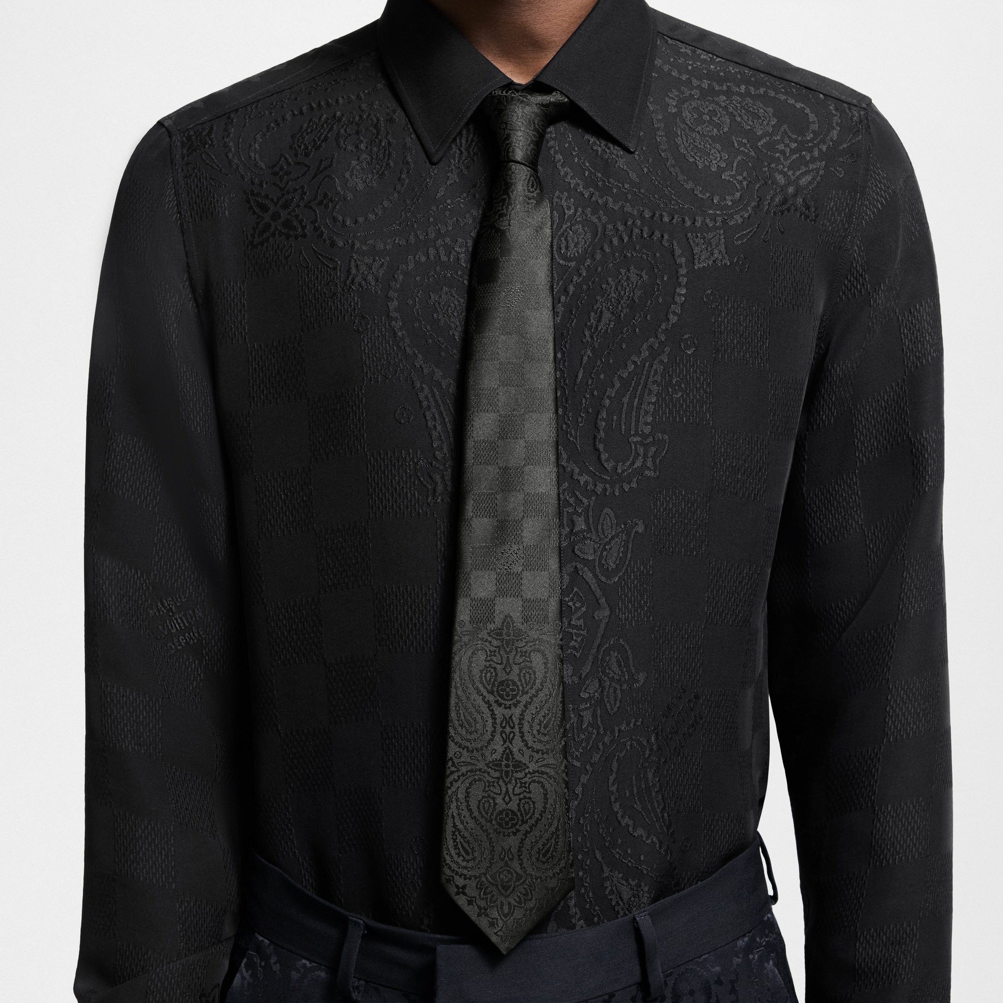 Corbata Bandana Damier S00 Hombre Accesorios Corbatas y pañuelos | LOUIS VUITTON (Zoom de producto)