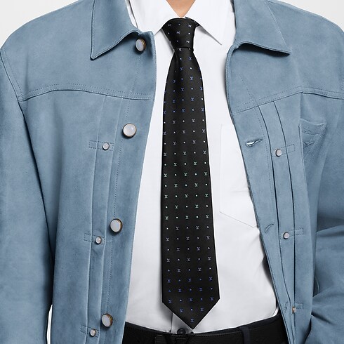 Corbata Blason Dots S00 Hombre Accesorios Corbatas y pañuelos | LOUIS VUITTON (Zoom de producto)