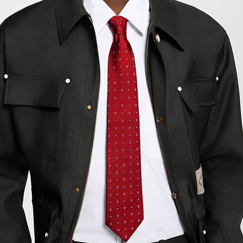 Corbata Blason Dots S00 Hombre Accesorios Corbatas y pañuelos | LOUIS VUITTON (Zoom de producto)