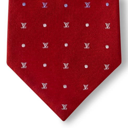 Corbata Blason Dots S00 Hombre Accesorios Corbatas y pañuelos | LOUIS VUITTON (Zoom de producto)