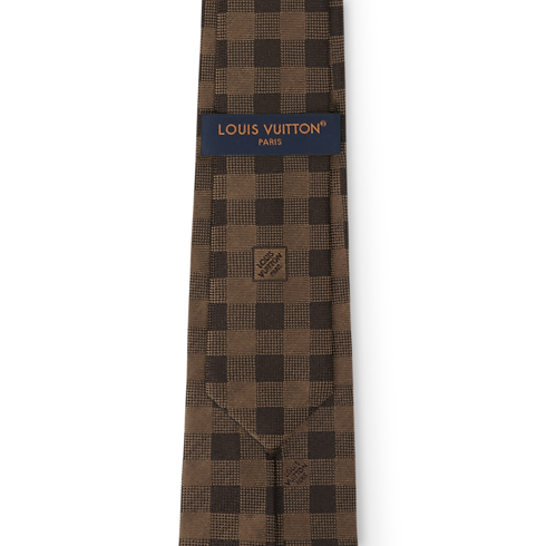 Corbata Check S00 Hombre Accesorios Corbatas | LOUIS VUITTON (Zoom de producto)