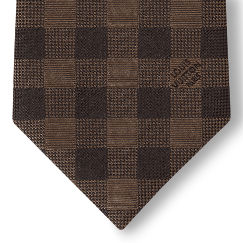 Corbata Check S00 Hombre Accesorios Corbatas | LOUIS VUITTON (Zoom de producto)