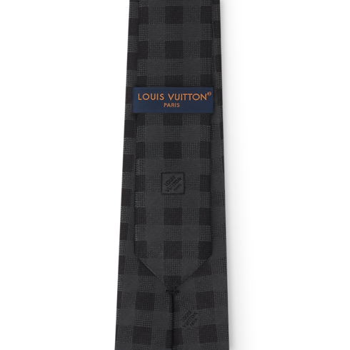 Corbata Check S00 Hombre Accesorios Corbatas | LOUIS VUITTON (Zoom de producto)