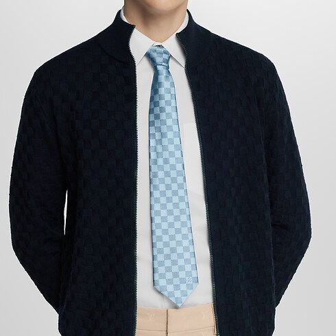 Corbata Damier Classique S00 Regalos Family Month Gift Guide } | LOUIS VUITTON (Zoom de producto)