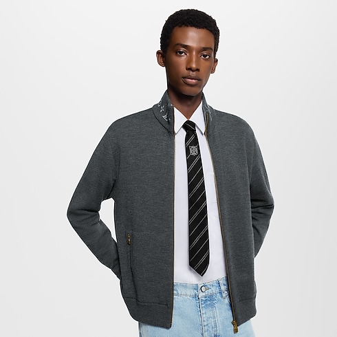 Corbata Ecu Stripes S00 Hombre Accesorios Corbatas y pañuelos | LOUIS VUITTON (Zoom de producto)