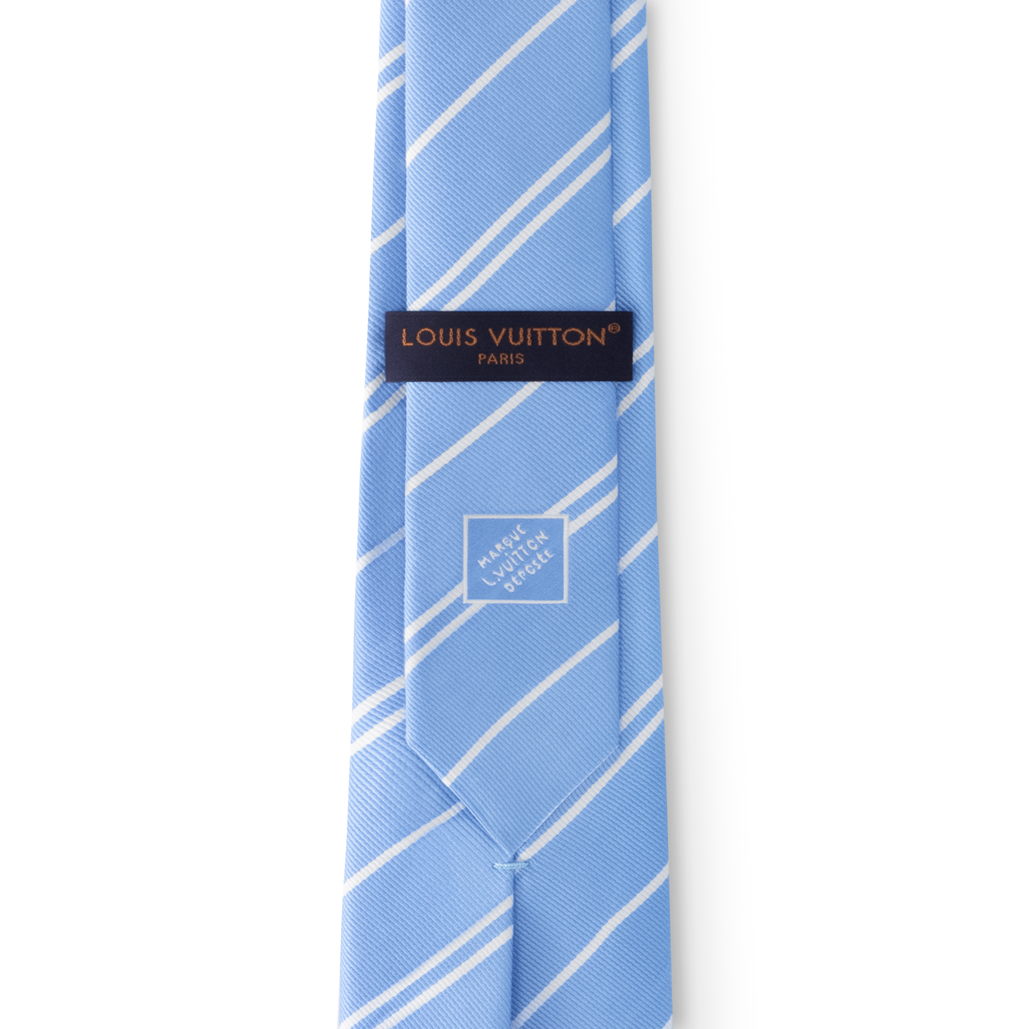 Corbata Ecu Stripes S00 Hombre Accesorios Corbatas y pañuelos | LOUIS VUITTON (Zoom de producto)