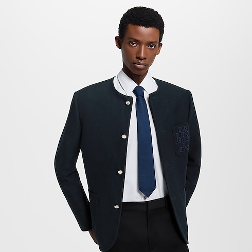 Corbata Fading Monogram S00 Hombre Accesorios Corbatas y pañuelos | LOUIS VUITTON (Zoom de producto)