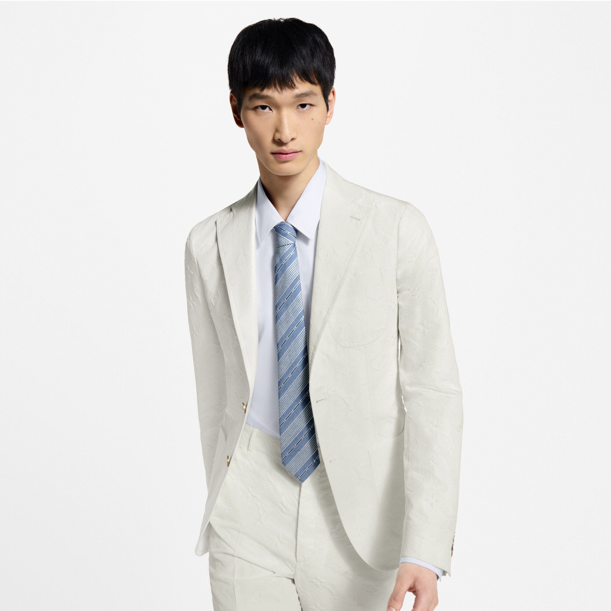 Corbata Fresh Stripes S00 Hombre Accesorios Corbatas y pañuelos | LOUIS VUITTON (Zoom de producto)