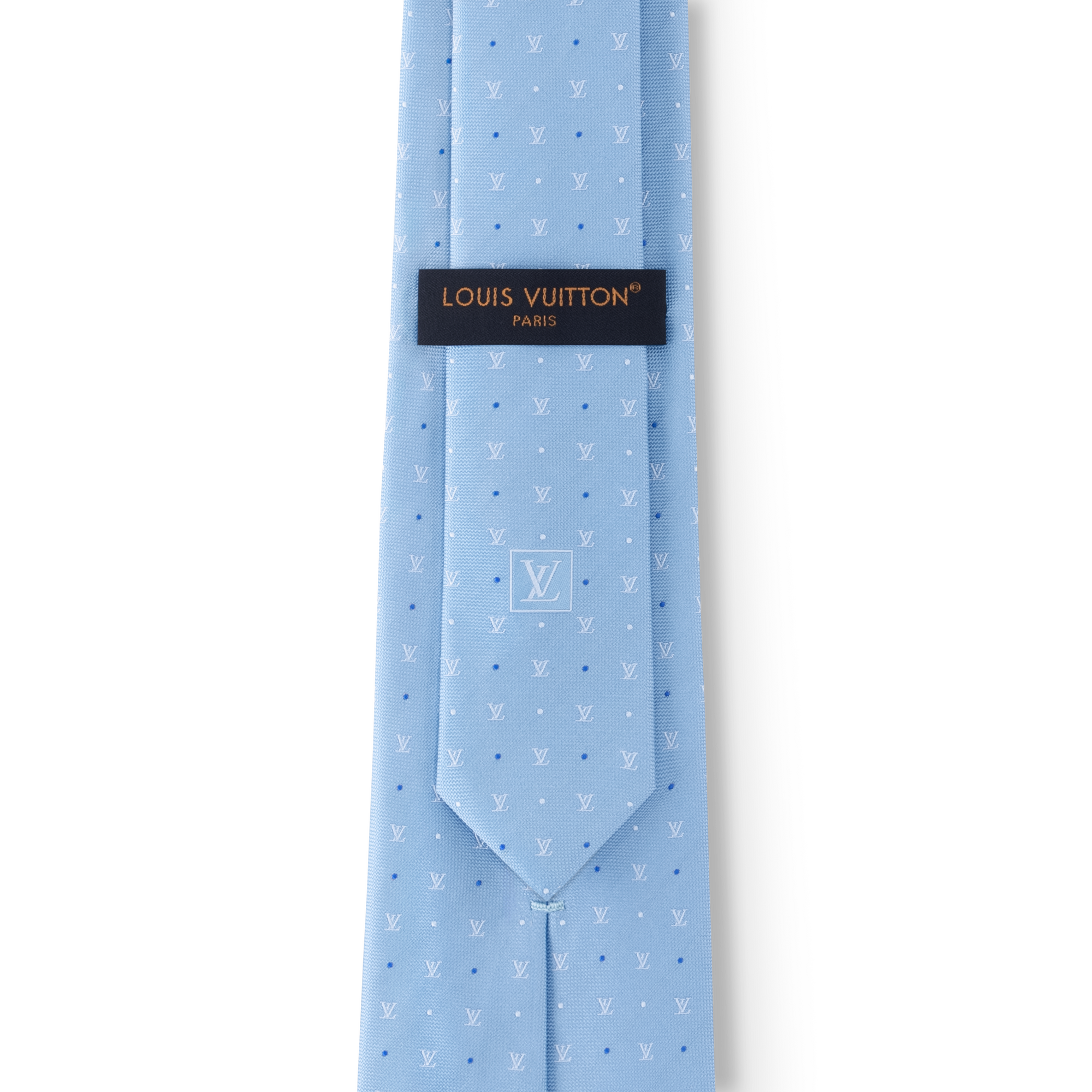 Corbata LV Blason Dots S00 Hombre Accesorios Corbatas y pañuelos | LOUIS VUITTON (Zoom de producto)