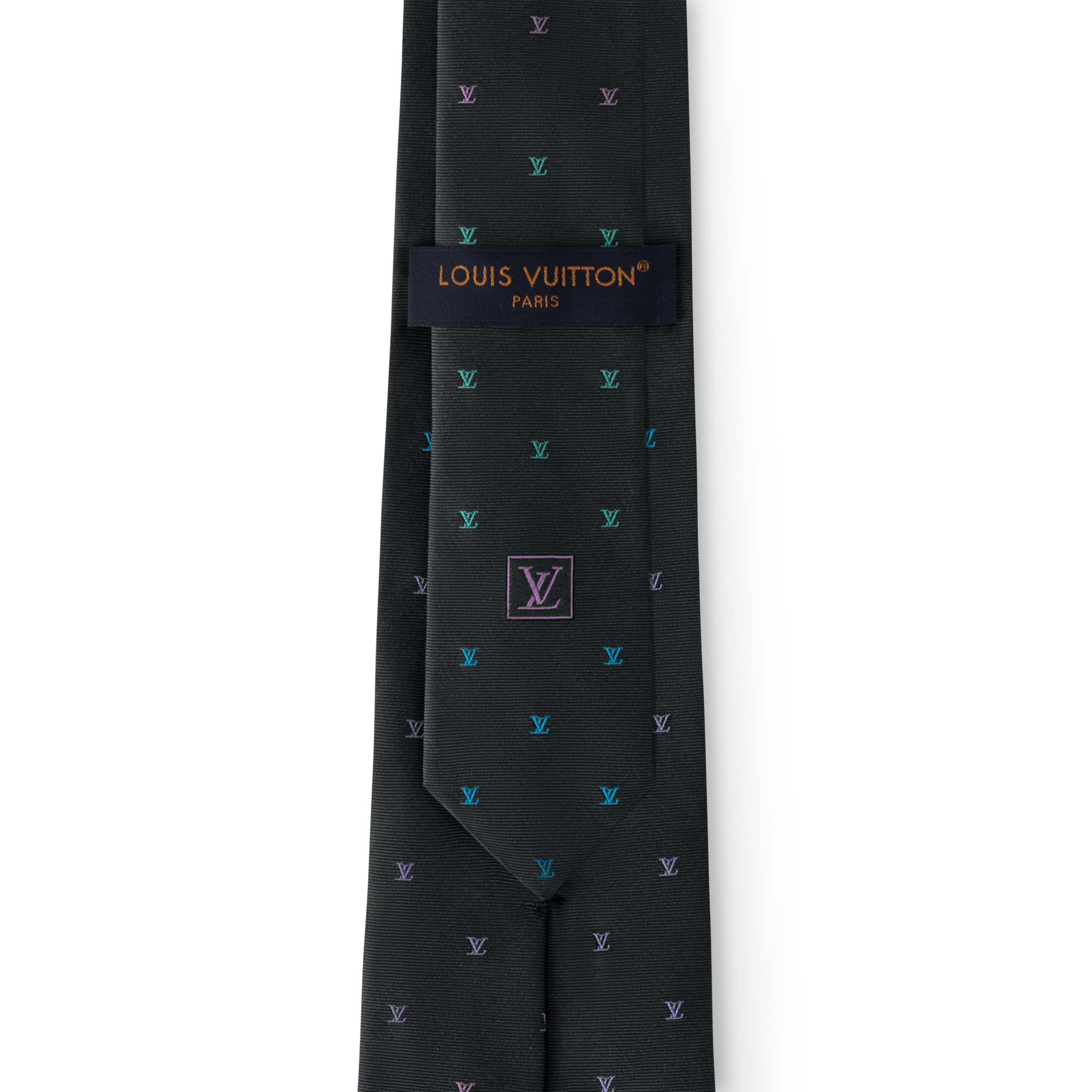 Corbata LV Blason Shading S00 Hombre Accesorios Corbatas y pañuelos | LOUIS VUITTON (Zoom de producto)
