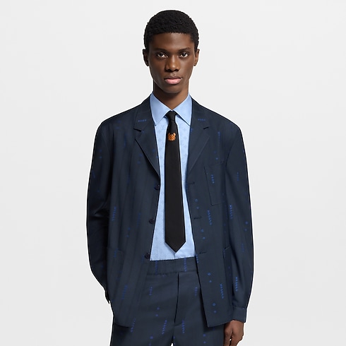 Corbata LV Crab S00 Hombre Accesorios Corbatas y pañuelos | LOUIS VUITTON (Zoom de producto)