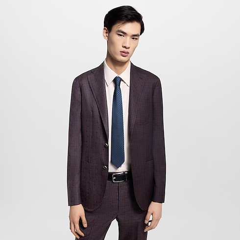 Corbata LV Fishnet S00 Hombre Accesorios Corbatas | LOUIS VUITTON (Zoom de producto)