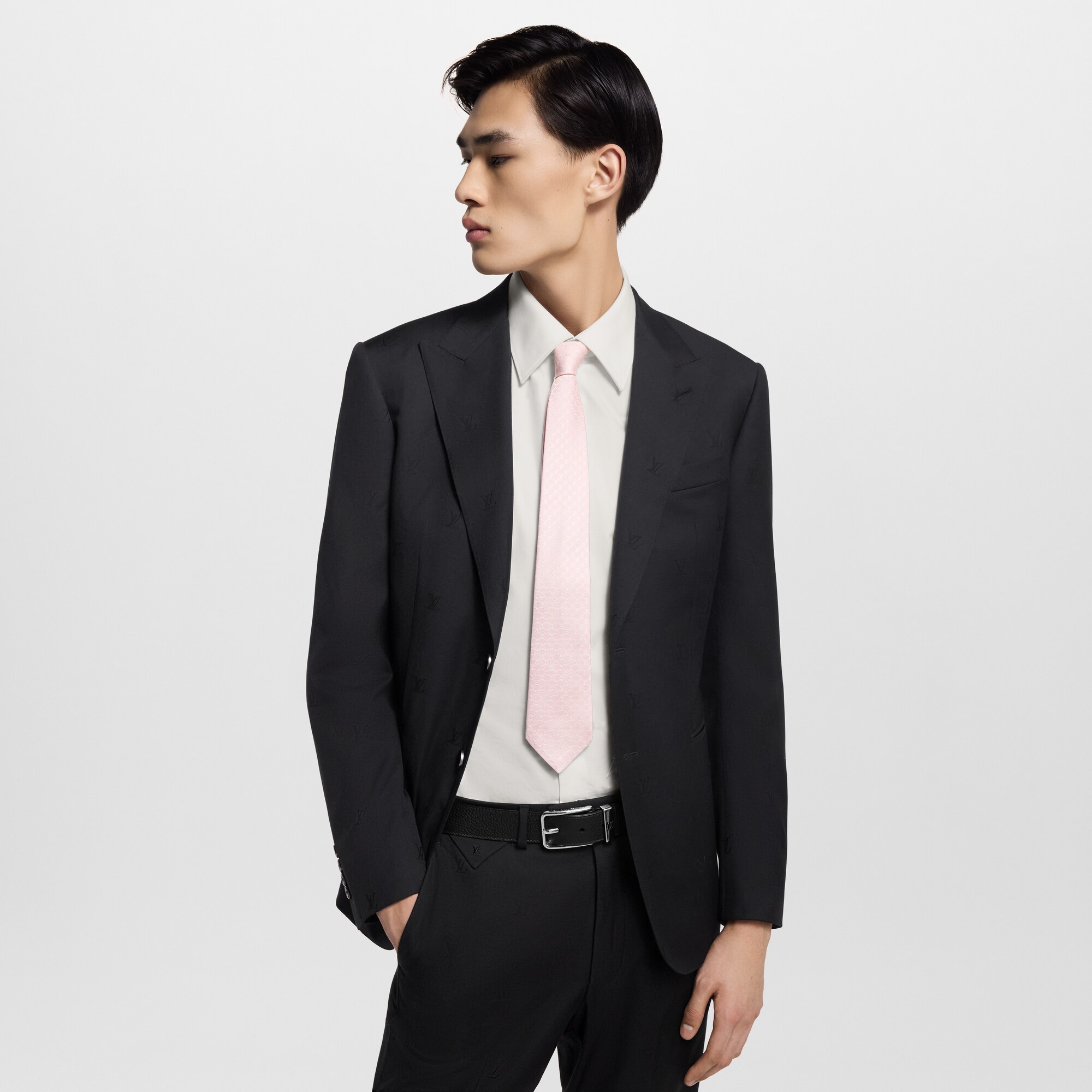 Corbata LV Fishnet S00 Hombre Accesorios Corbatas y pañuelos | LOUIS VUITTON (Zoom de producto)