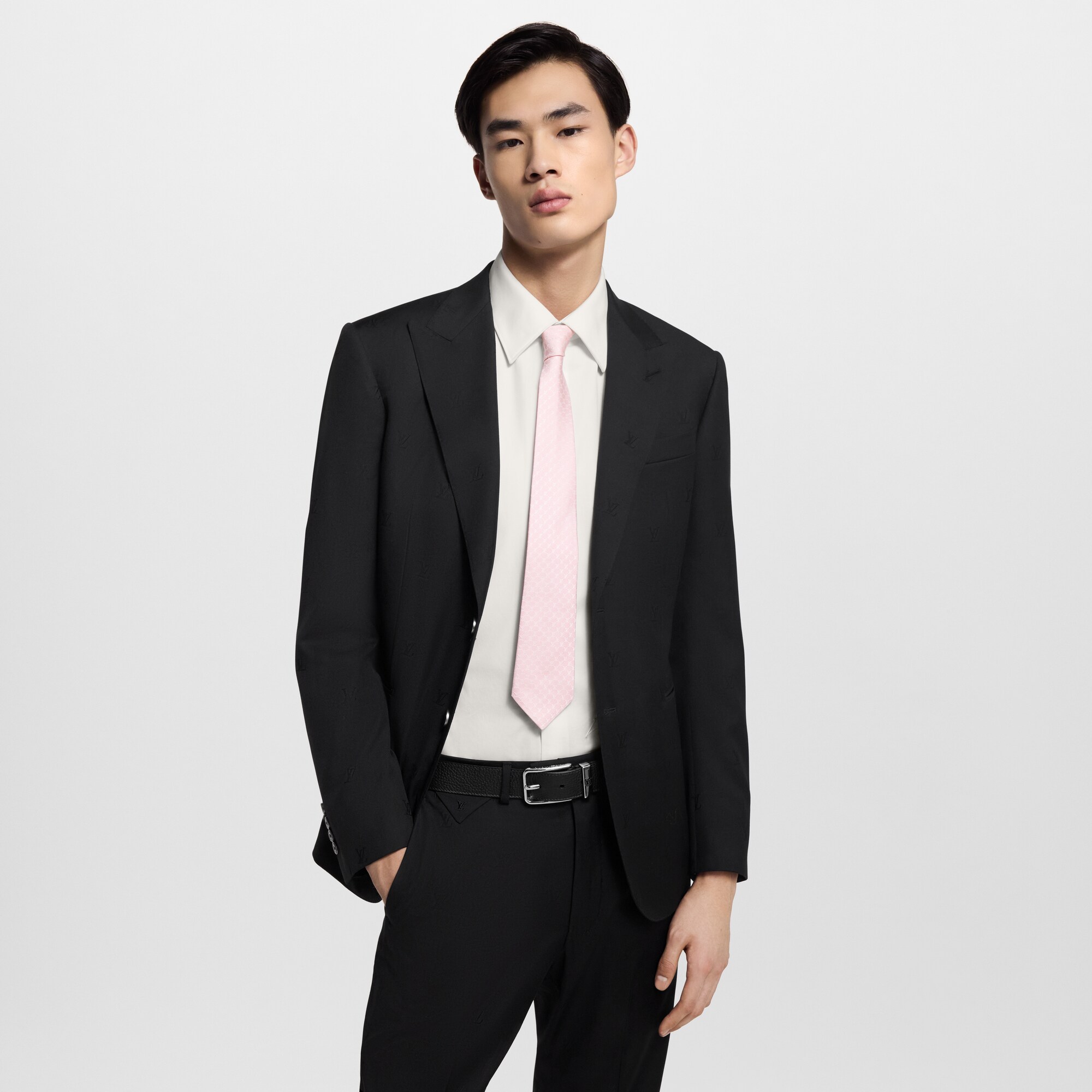 Corbata LV Fishnet S00 Hombre Accesorios Corbatas y pañuelos | LOUIS VUITTON (Zoom de producto)
