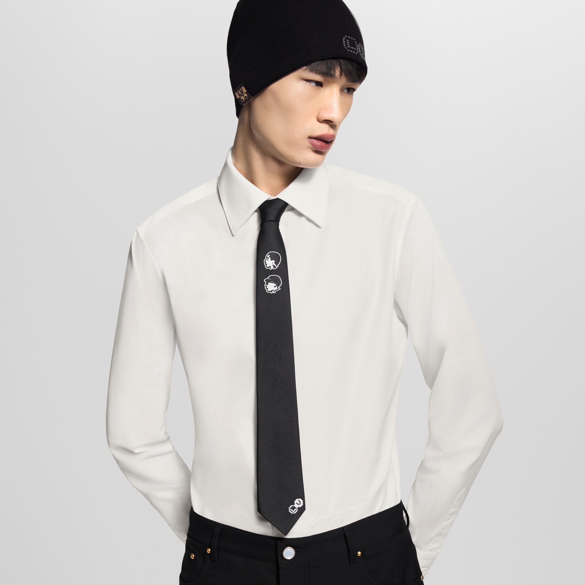 Corbata LV Phriendship S00 Hombre Accesorios Corbatas y pañuelos | LOUIS VUITTON (Zoom de producto)