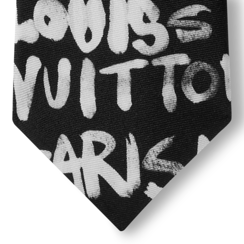Corbata LV Scribble S00 Hombre Accesorios Corbatas y pañuelos | LOUIS VUITTON (Zoom de producto)