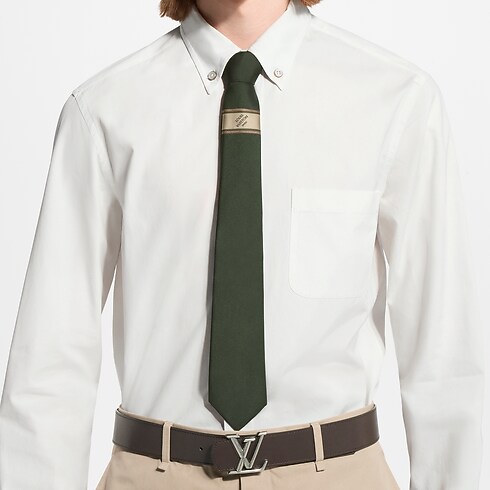 Corbata LVP Strip S00 Hombre Accesorios Corbatas | LOUIS VUITTON (Zoom de producto)