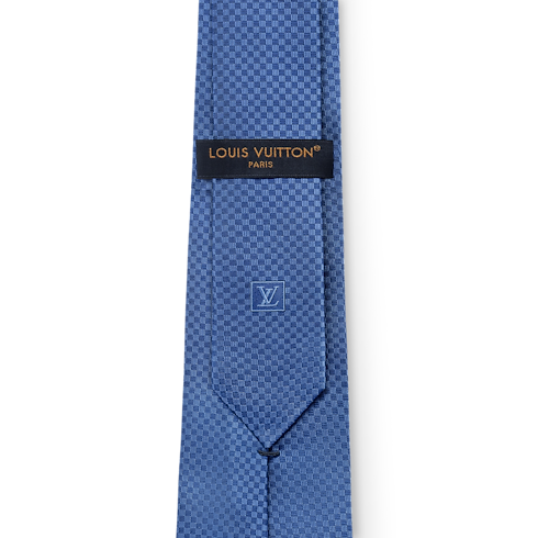 Corbata Micro Damier S00 Hombre Accesorios Corbatas y pañuelos | LOUIS VUITTON (Zoom de producto)