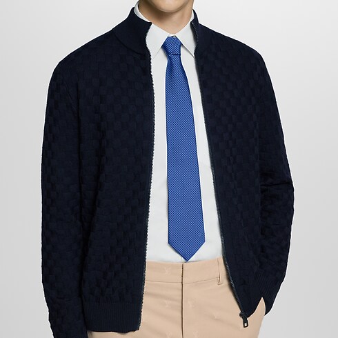 Corbata Micro Damier S00 Novedades Para hombre New Formal | LOUIS VUITTON (Zoom de producto)