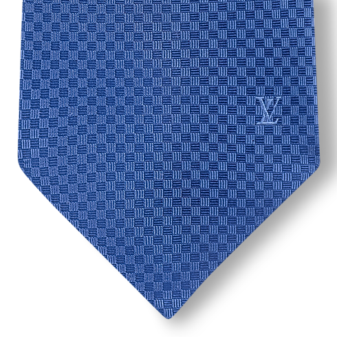 Corbata Micro Damier S00 Hombre Accesorios Corbatas y pañuelos | LOUIS VUITTON (Zoom de producto)