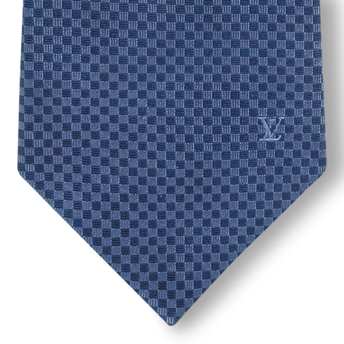 Corbata Micro Damier S00 Hombre Accesorios Corbatas y pañuelos | LOUIS VUITTON (Zoom de producto)