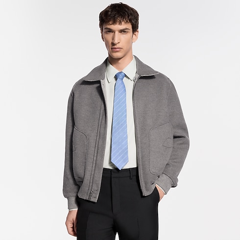 Corbata Micro Flower de raya diplomática S00 Hombre Accesorios Corbatas | LOUIS VUITTON (Zoom de producto)