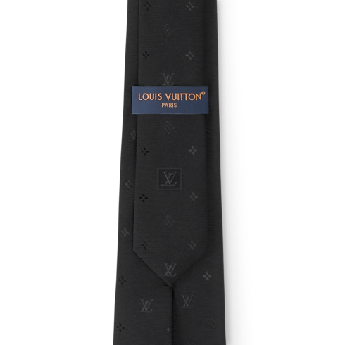 Corbata Mini Monogram Spaced Out Hombre Accesorios Corbatas | LOUIS VUITTON (Zoom de producto)