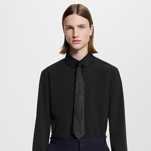 Corbata Monogram 3D S00 Hombre Accesorios Corbatas y pañuelos | LOUIS VUITTON (Zoom de producto)