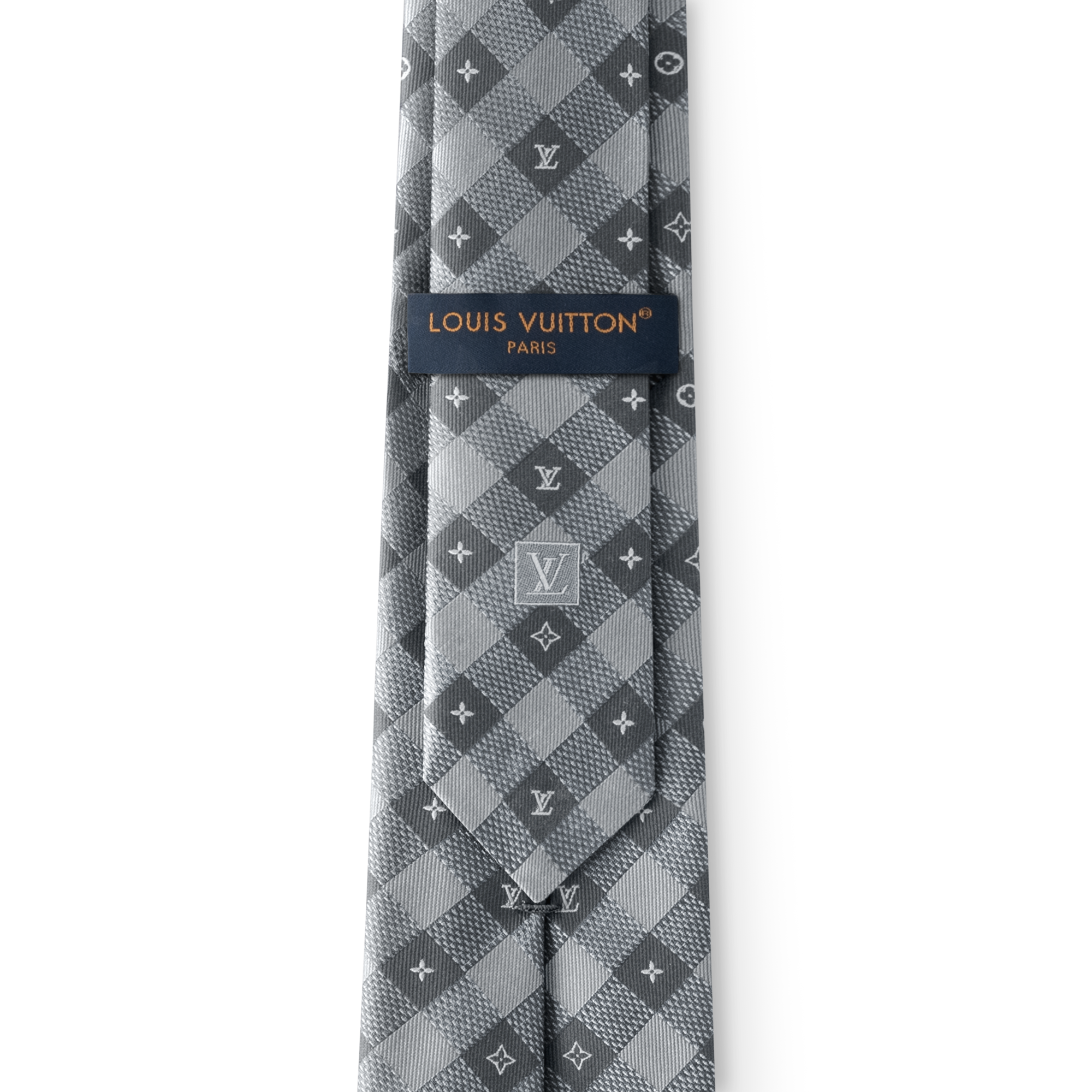 Corbata Monogram Checks S00 Hombre Accesorios Corbatas y pañuelos | LOUIS VUITTON (Zoom de producto)