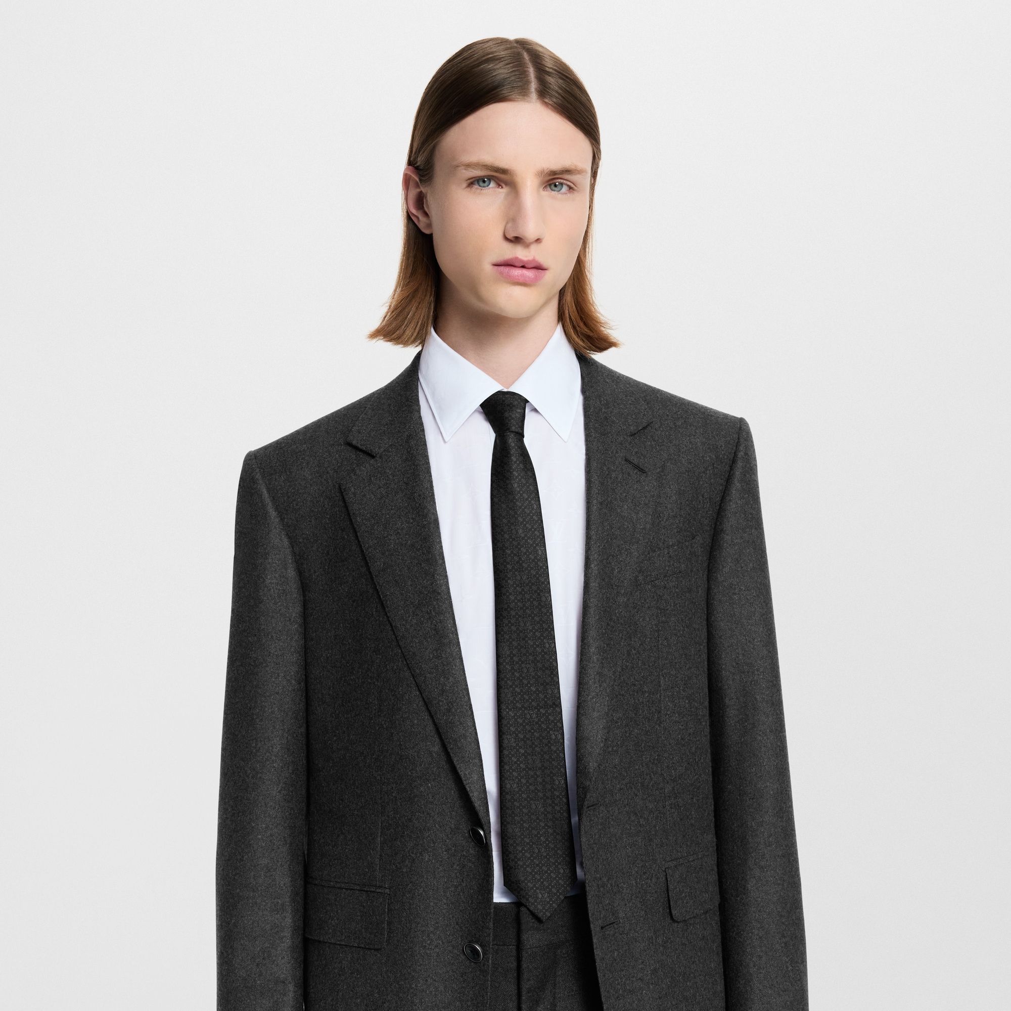 Corbata Monogram Flower S00 Hombre Accesorios Corbatas y pañuelos | LOUIS VUITTON (Zoom de producto)