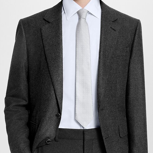 Corbata Monogram Flower S00 Hombre Accesorios Corbatas y pañuelos | LOUIS VUITTON (Zoom de producto)