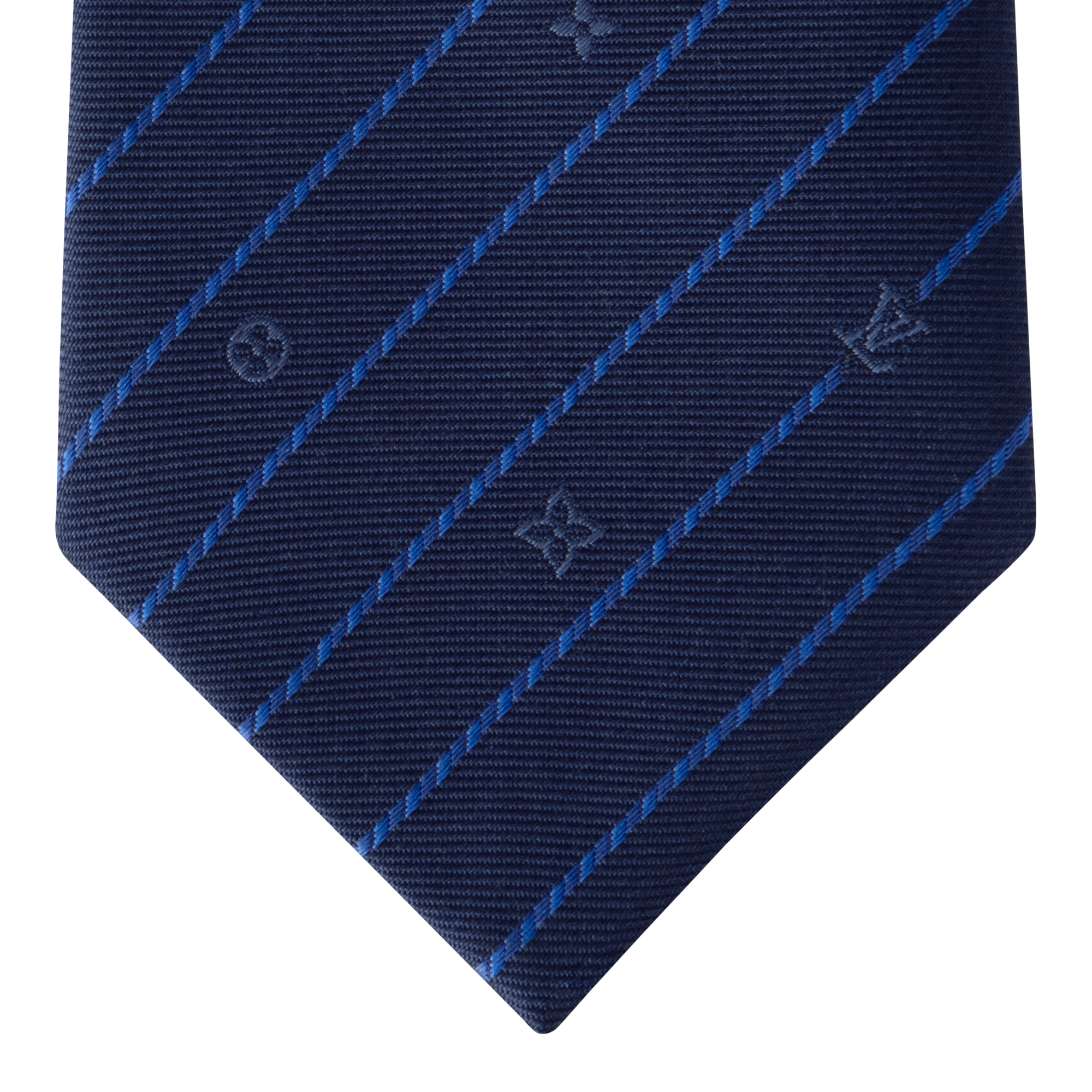 Corbata Monogram Pinstripes S00 Hombre Accesorios Corbatas y pañuelos | LOUIS VUITTON (Zoom de producto)