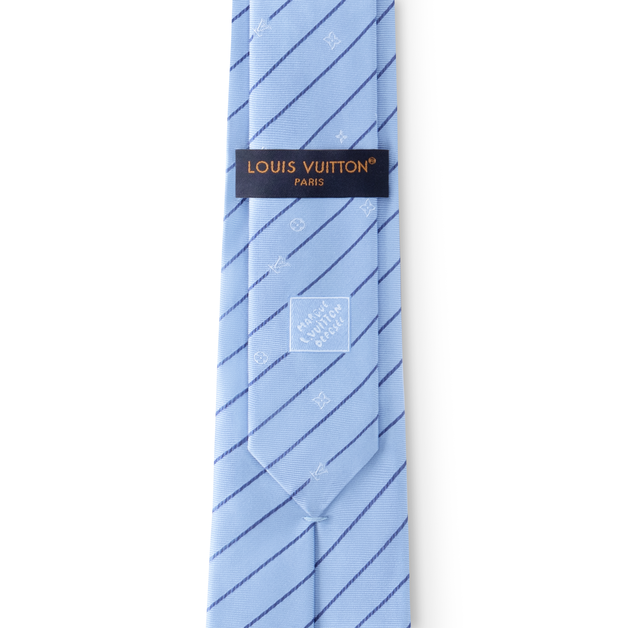Corbata Monogram Pinstripes S00 Hombre Accesorios Corbatas y pañuelos | LOUIS VUITTON (Zoom de producto)