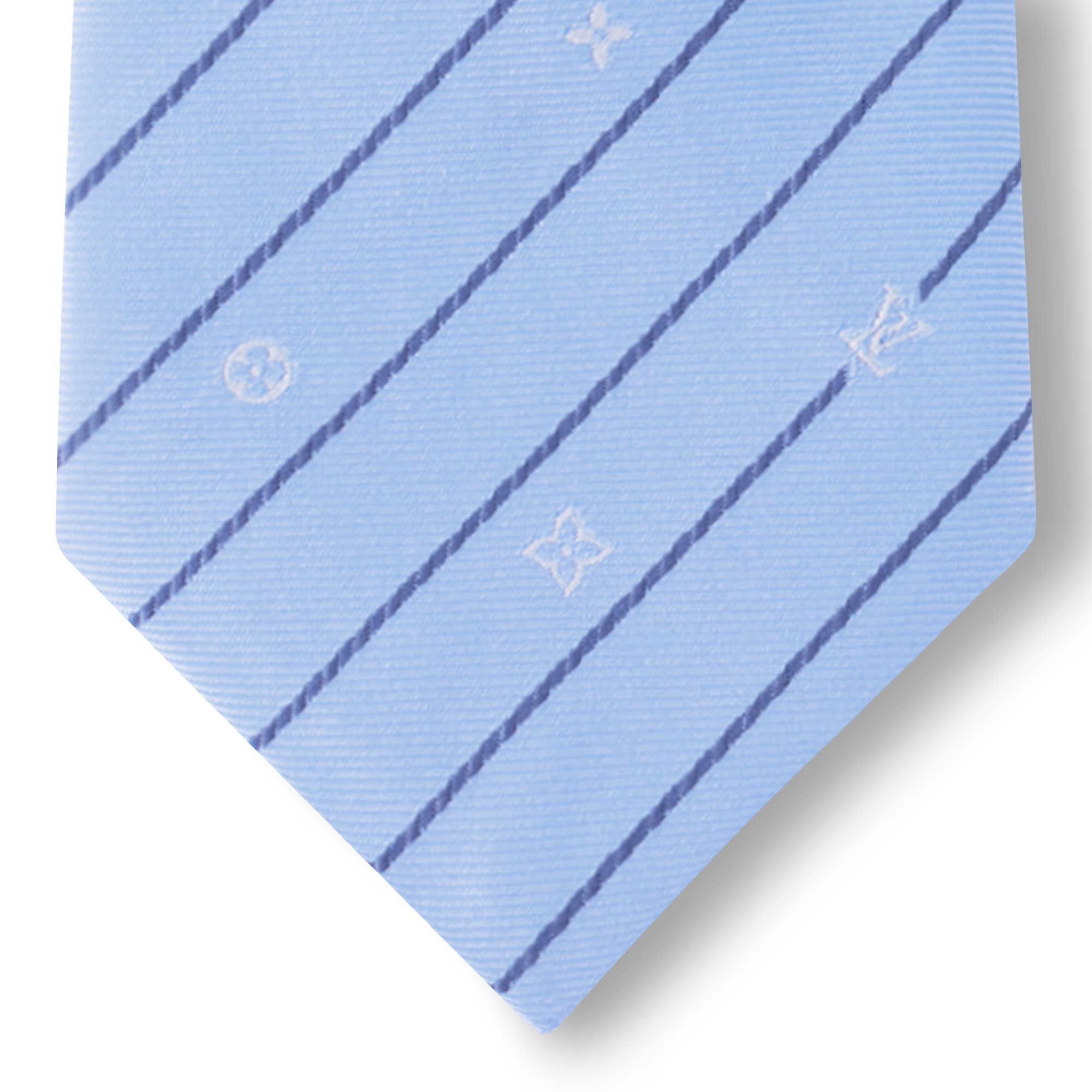 Corbata Monogram Pinstripes S00 Hombre Accesorios Corbatas y pañuelos | LOUIS VUITTON (Zoom de producto)