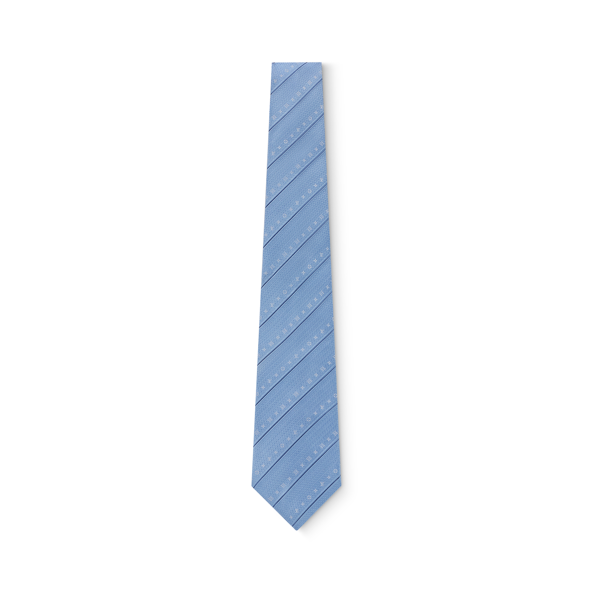 Corbata Monogram Stripes S00 Hombre Accesorios Corbatas y pañuelos | LOUIS VUITTON (Zoom de producto)