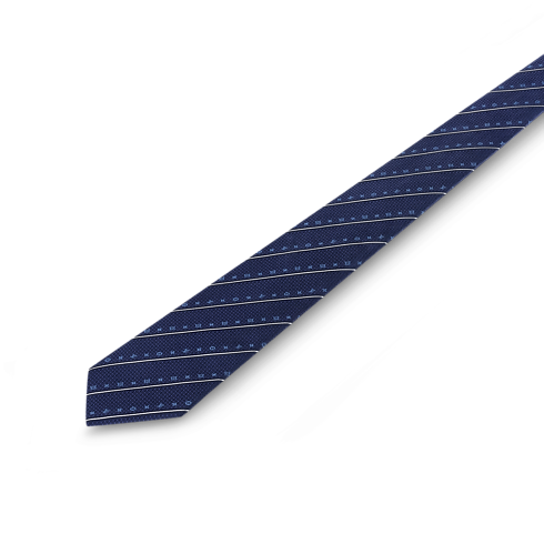 Corbata Monogram Stripes S00 Hombre Accesorios Corbatas y pañuelos | LOUIS VUITTON (Zoom de producto)