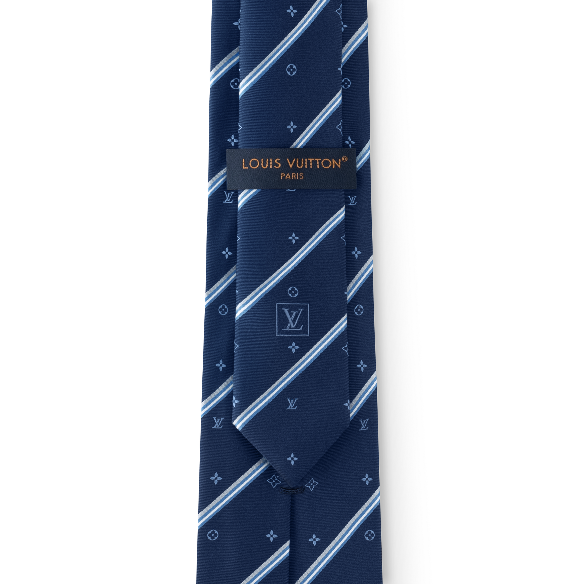 Corbata Monogram Stripes S00 Hombre Accesorios Corbatas y pañuelos | LOUIS VUITTON (Zoom de producto)