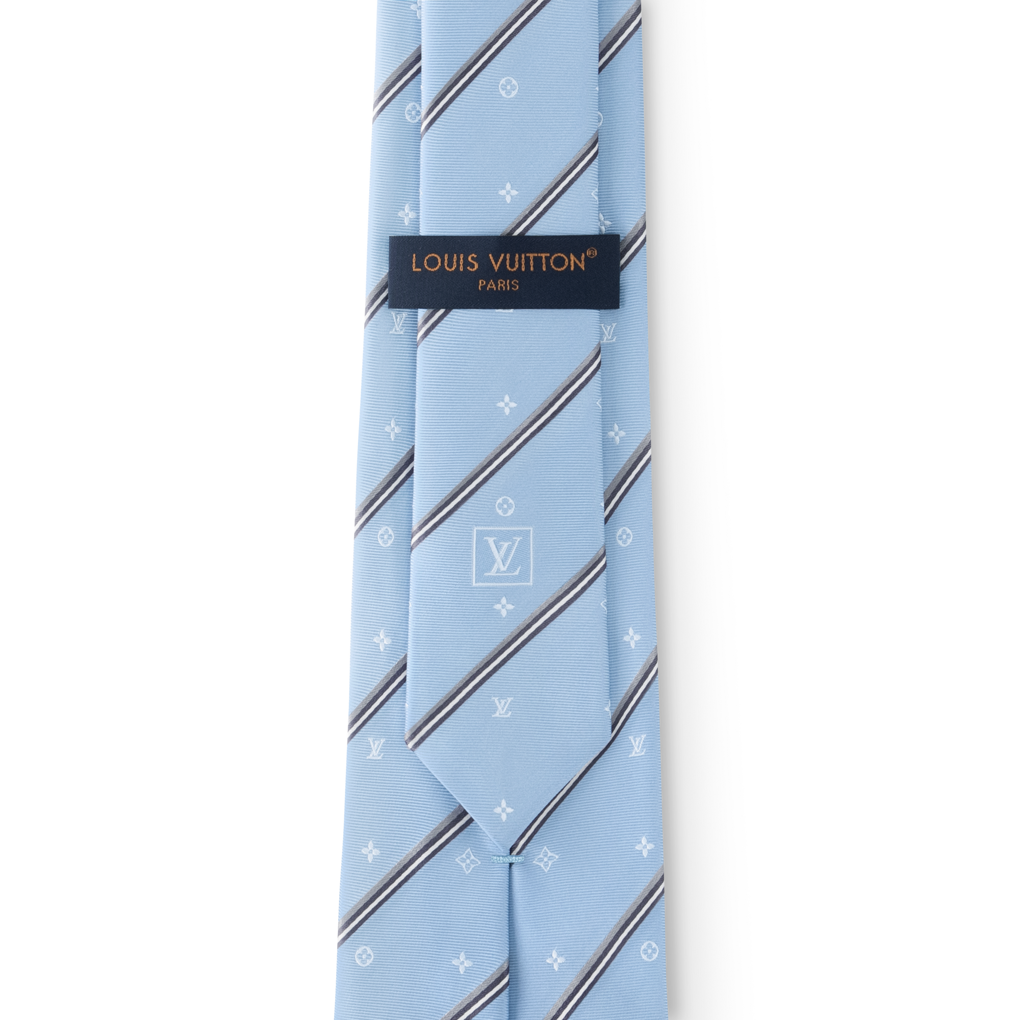 Corbata Monogram Stripes S00 Hombre Accesorios Corbatas y pañuelos | LOUIS VUITTON (Zoom de producto)