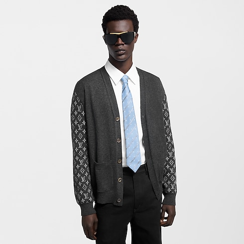 Corbata Monogram Stripes S00 Hombre Accesorios Corbatas y pañuelos | LOUIS VUITTON (Zoom de producto)