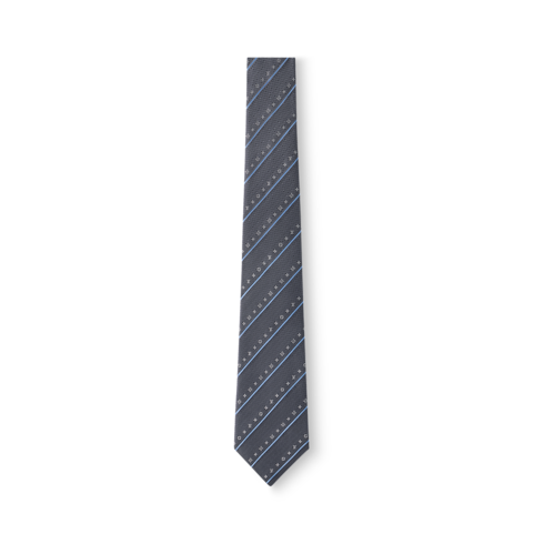 Corbata Monogram Stripes S00 Hombre Accesorios Corbatas y pañuelos | LOUIS VUITTON (Zoom de producto)