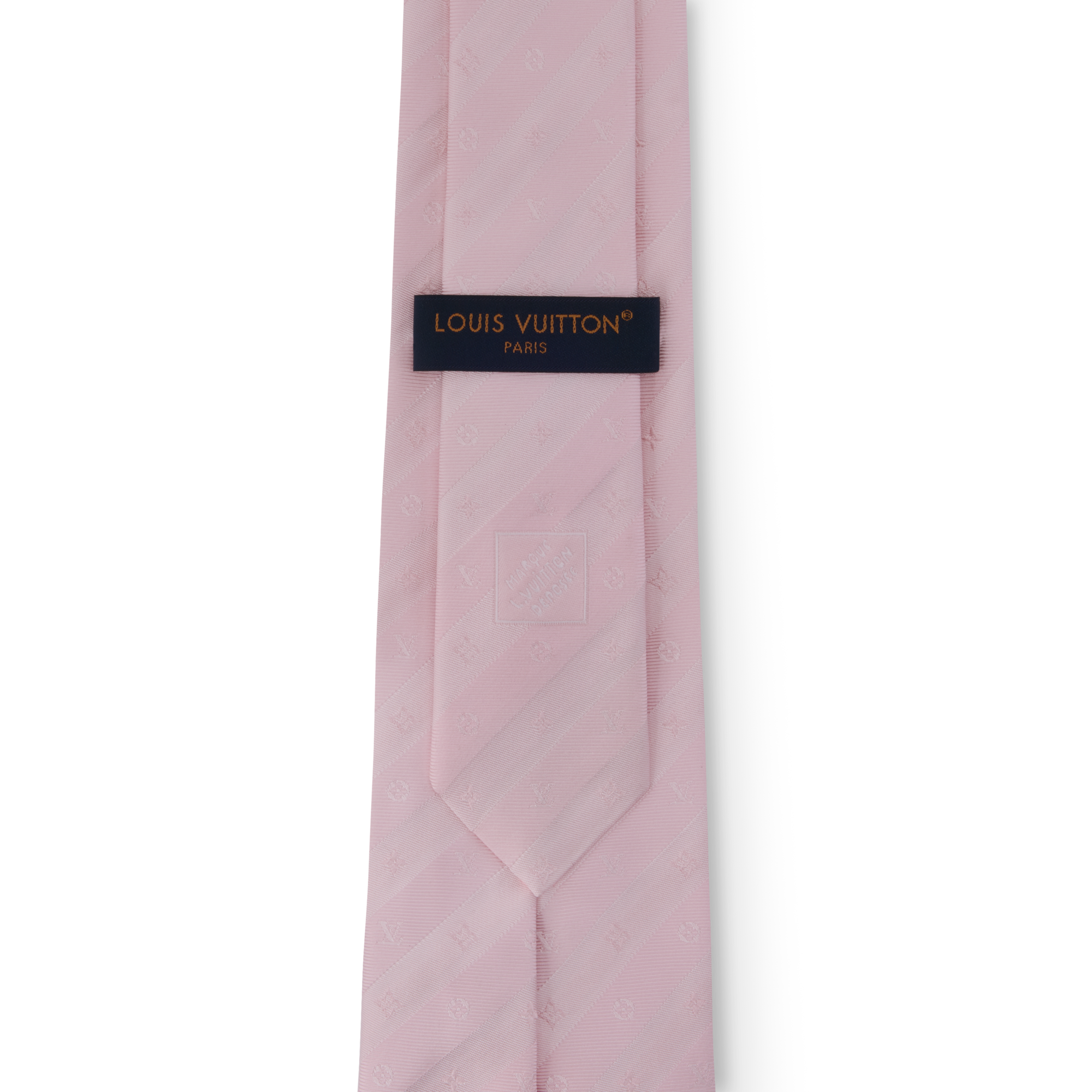 Corbata Monogram Stripy S00 Hombre Accesorios Corbatas y pañuelos | LOUIS VUITTON (Zoom de producto)