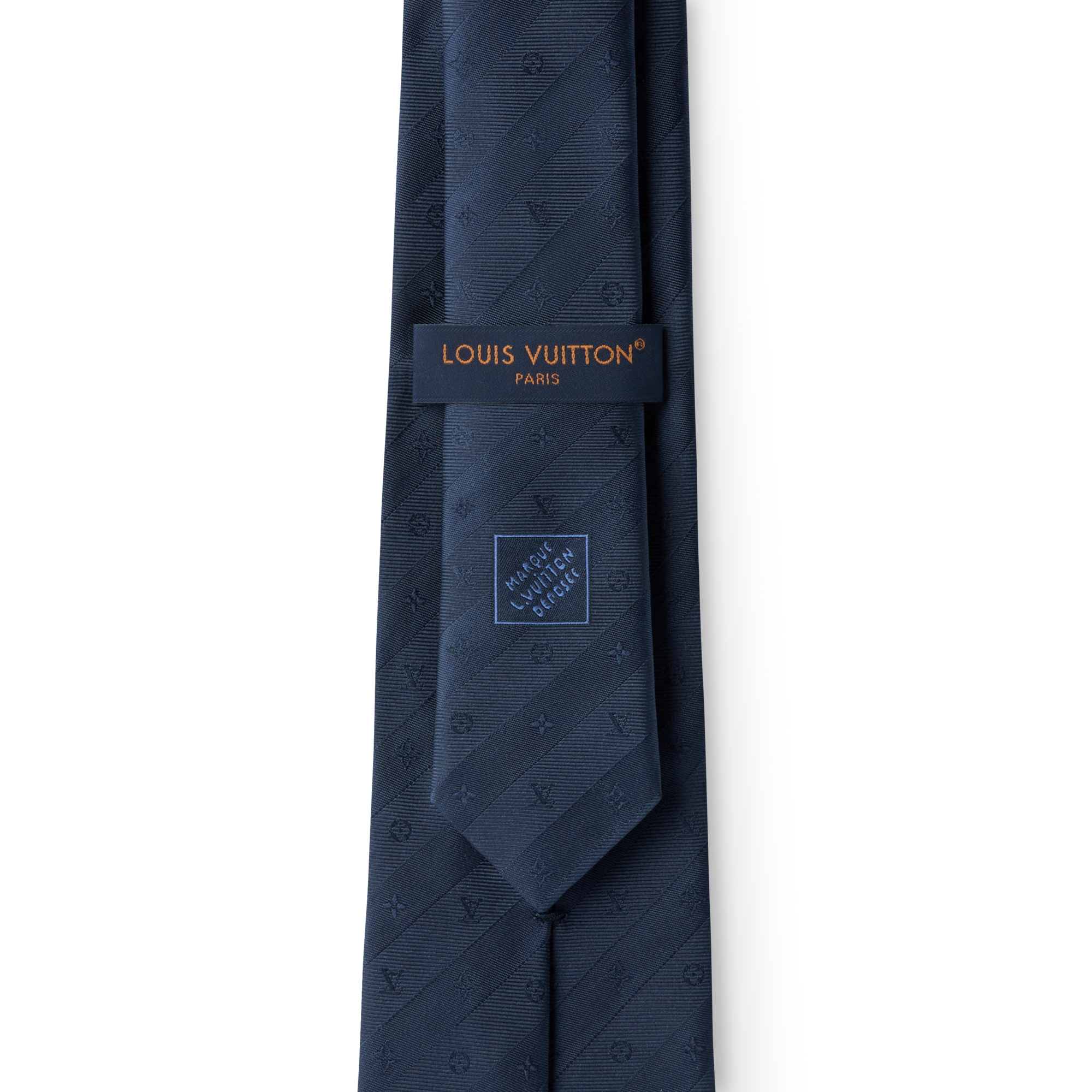 Corbata Monogram Stripy S00 Hombre Accesorios Corbatas y pañuelos | LOUIS VUITTON (Zoom de producto)
